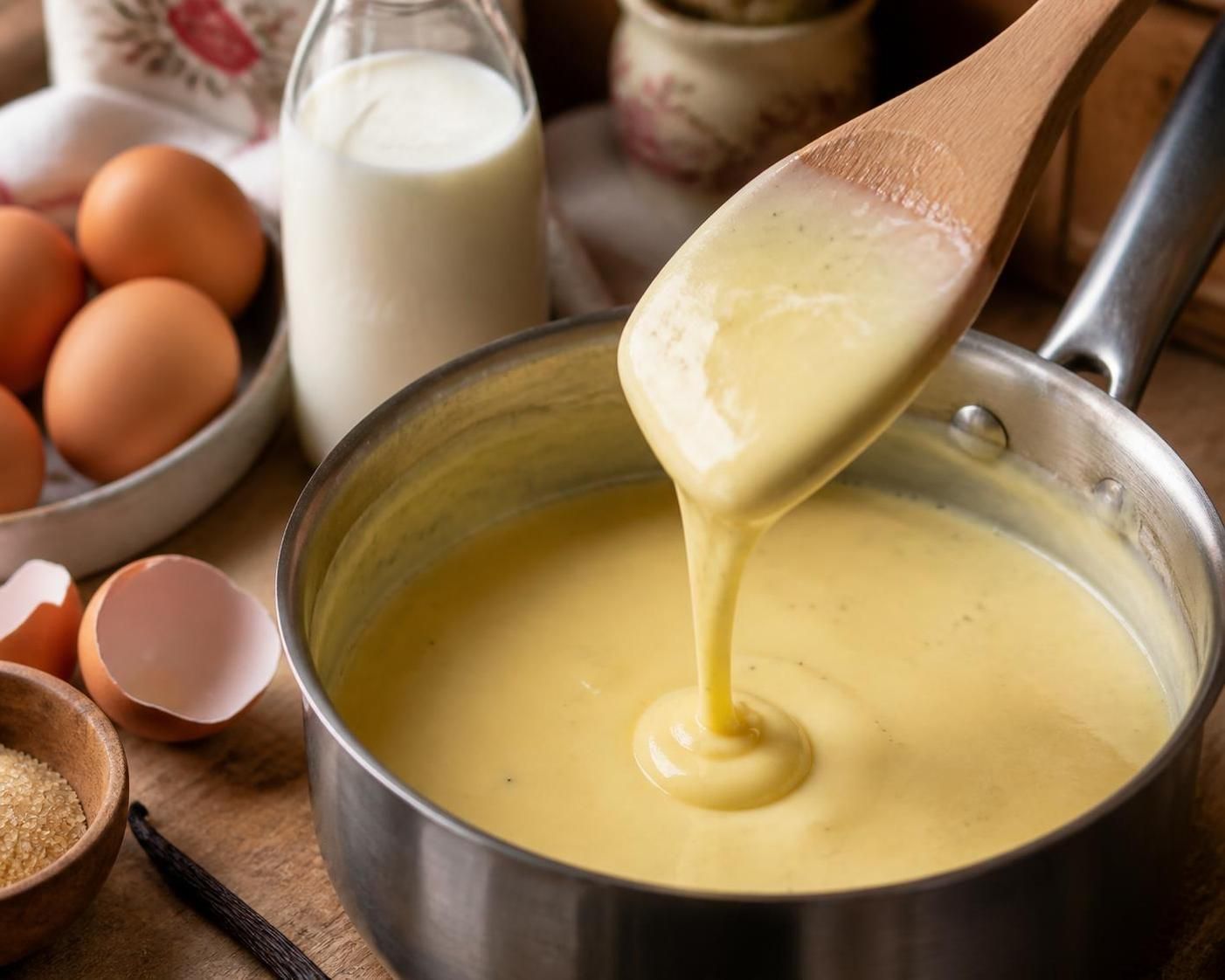 découvrez notre méthode inratable pour réussir parfaitement votre crème anglaise à chaque fois, pour un dessert délicieux et sans échec.