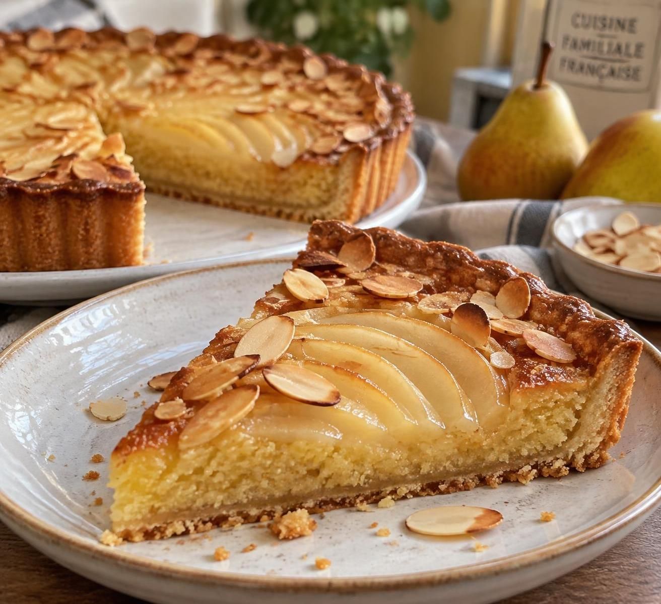 découvrez le secret de cyril lignac pour réussir une crème d’amande fondante et savoureuse, parfaite pour sa tarte poire amandine.