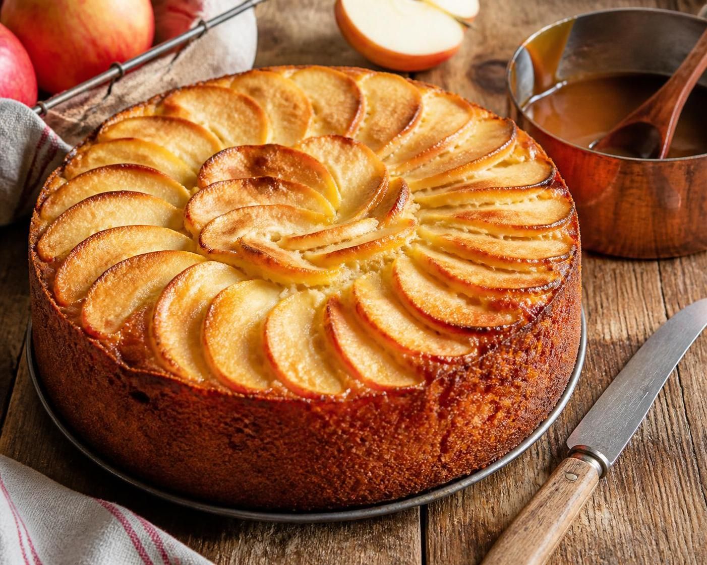 découvrez notre recette de gâteau aux pommes façon grand-mère, moelleux et généreux, pour un dessert authentique et savoureux qui séduira toute la famille.