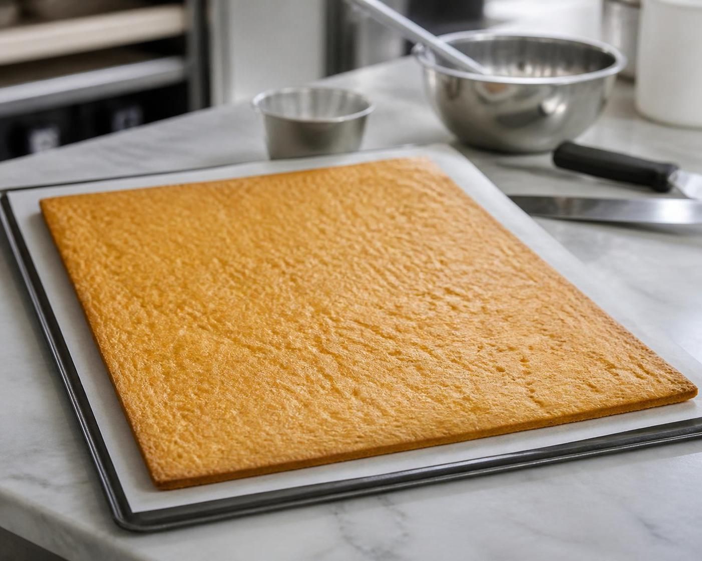 découvrez comment réaliser le biscuit joconde, une base essentielle des entremets, avec une recette adaptée au niveau cap pâtisserie.