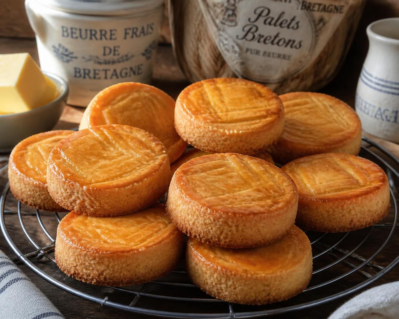 découvrez le palet breton de cyril lignac, une gourmandise riche et savoureuse, parfaitement beurrée pour un plaisir authentique.