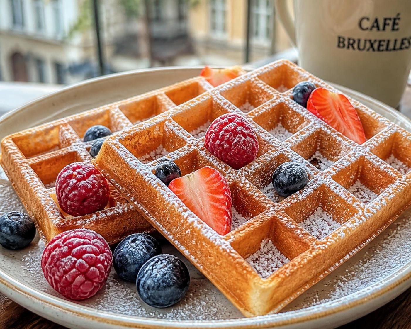 découvrez les vraies gaufres de bruxelles, légères et croustillantes, préparées selon la recette traditionnelle pour un plaisir gourmand garanti.