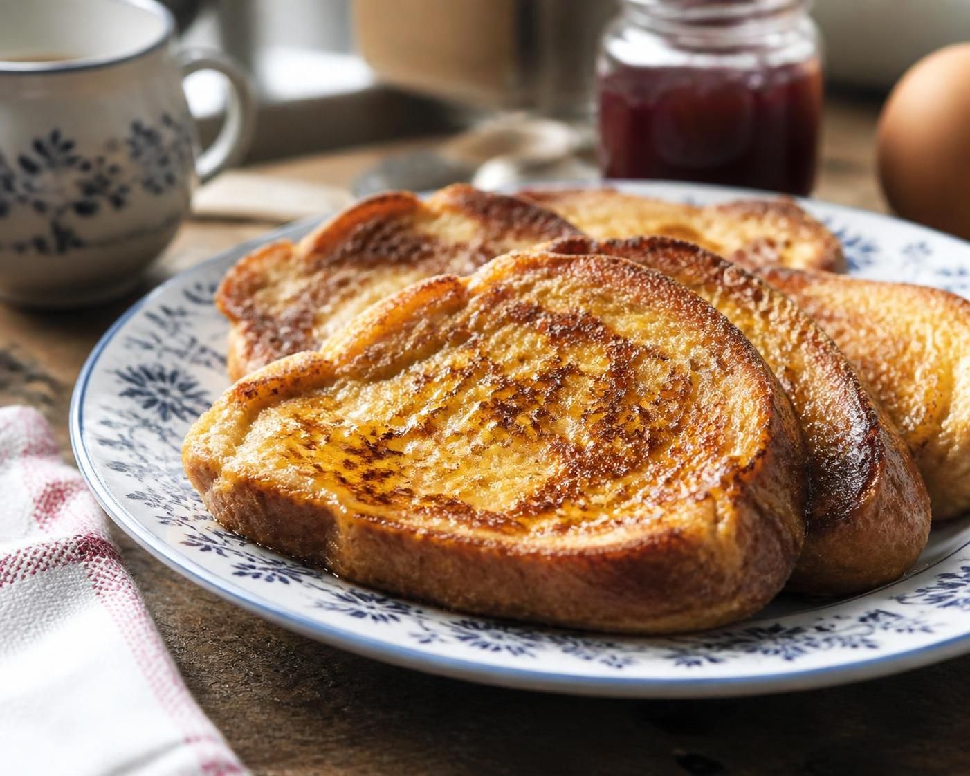 découvrez la recette traditionnelle du pain perdu façon grand-mère, une délicieuse solution anti-gaspillage pour savourer le pain rassis bien doré et fondant.