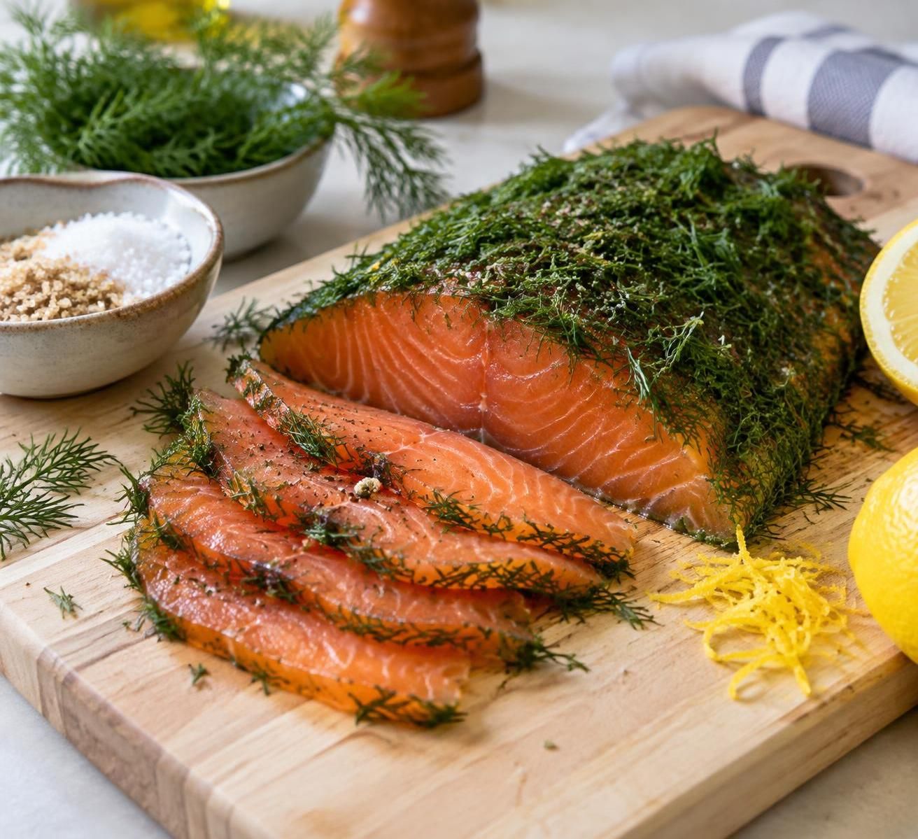 découvrez la recette du saumon gravlax inspirée des chefs étoilés : une préparation raffinée, facile à réussir et pleine de saveurs.