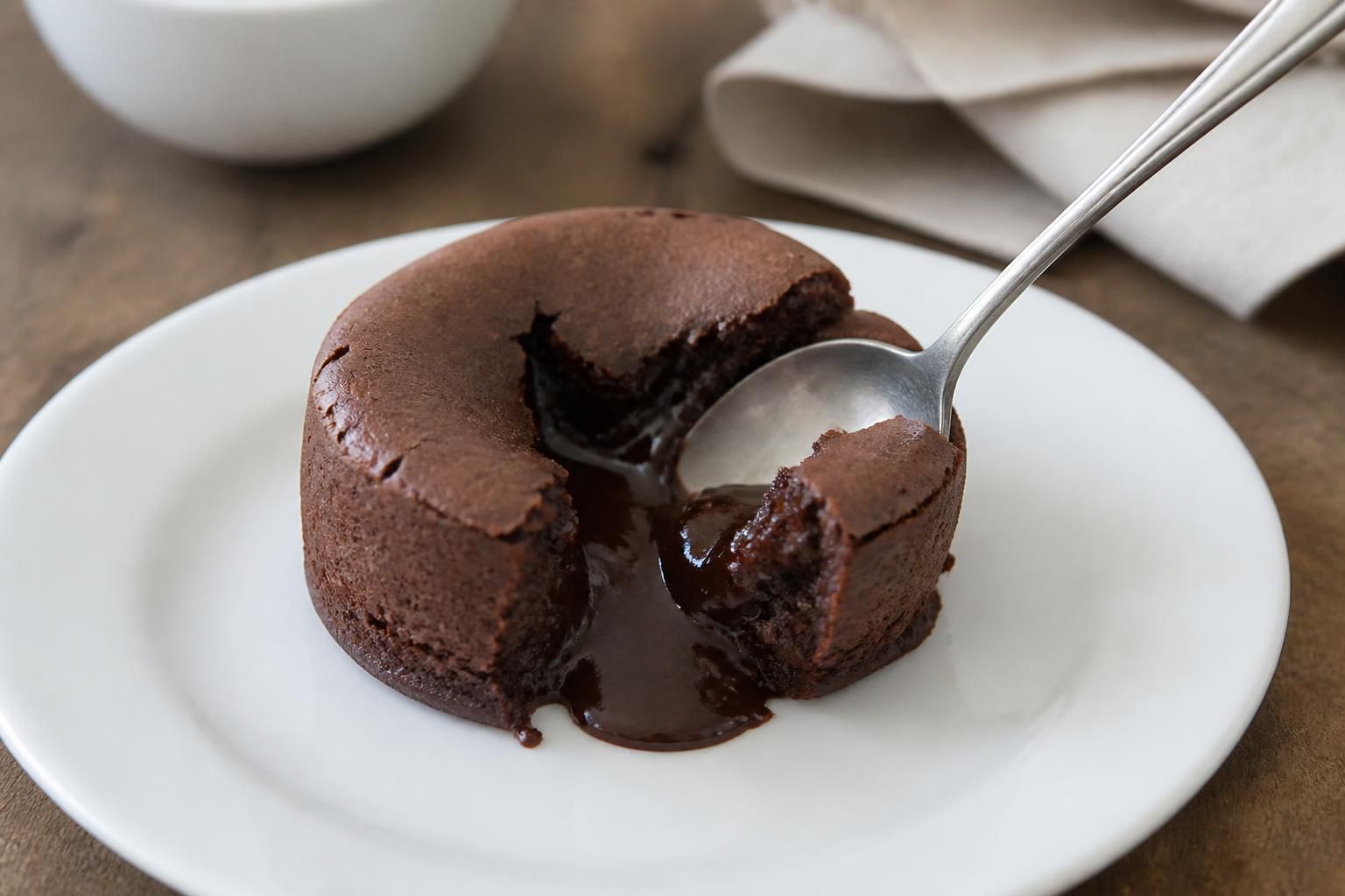 découvrez la recette facile du moelleux au chocolat au cœur coulant, sans utiliser de thermomètre, pour un dessert parfaitement fondant à chaque fois.