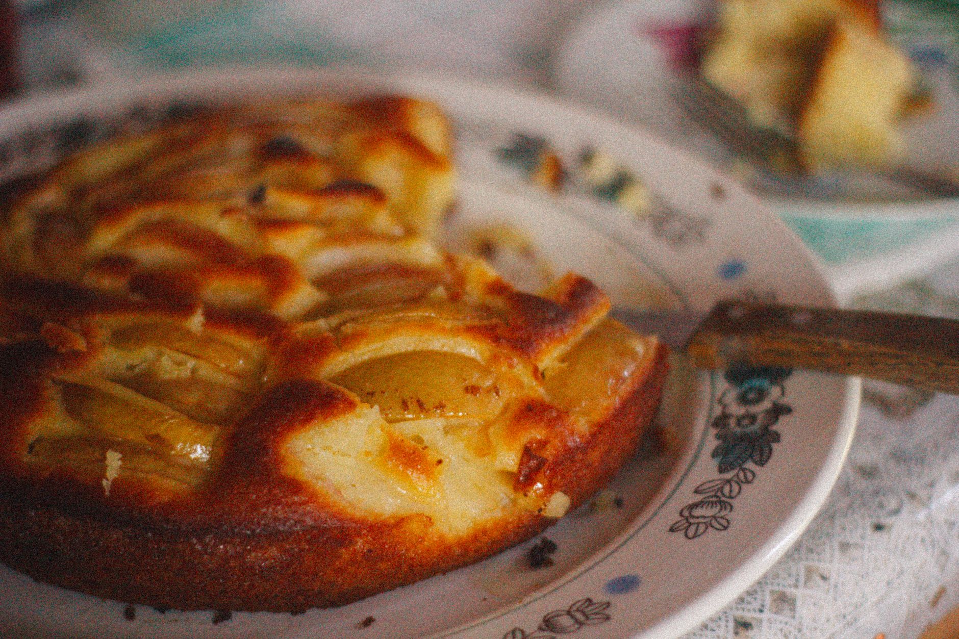 Gâteau aux pommes façon grand-mère, — gâteau aux pommes fait maison