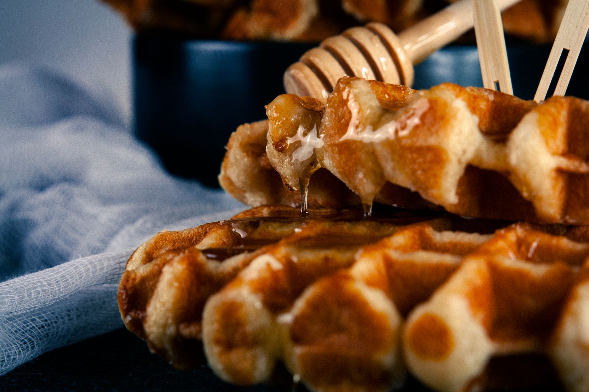 Recette traditionnelle des gaufres de Liège au sucre perlé, pas à pas — gaufres de Liège au sucre perlé
