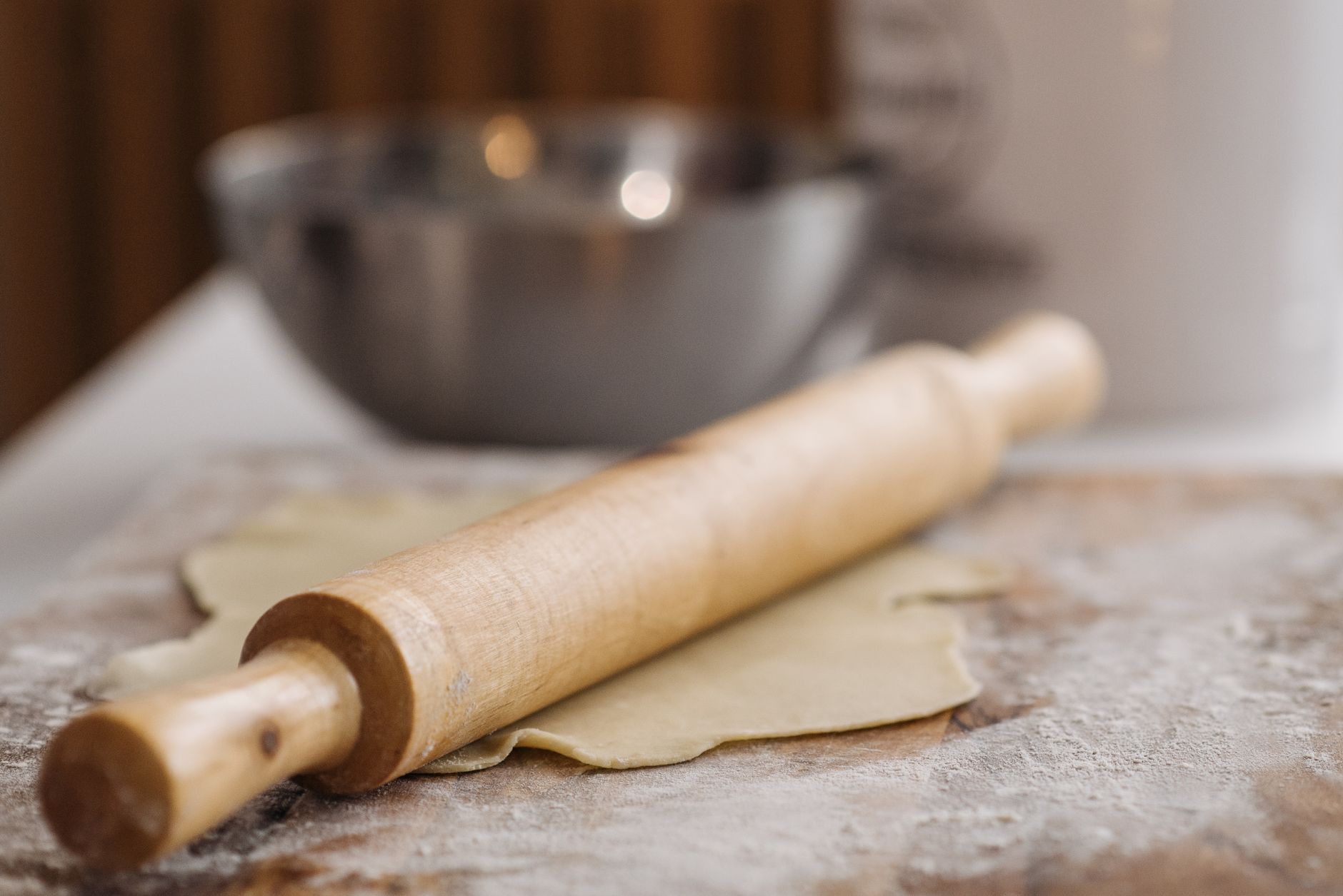 La pâte sablée au Thermomix, prête à étaler sans repos — pâte sablée rouleau à pâtisserie
