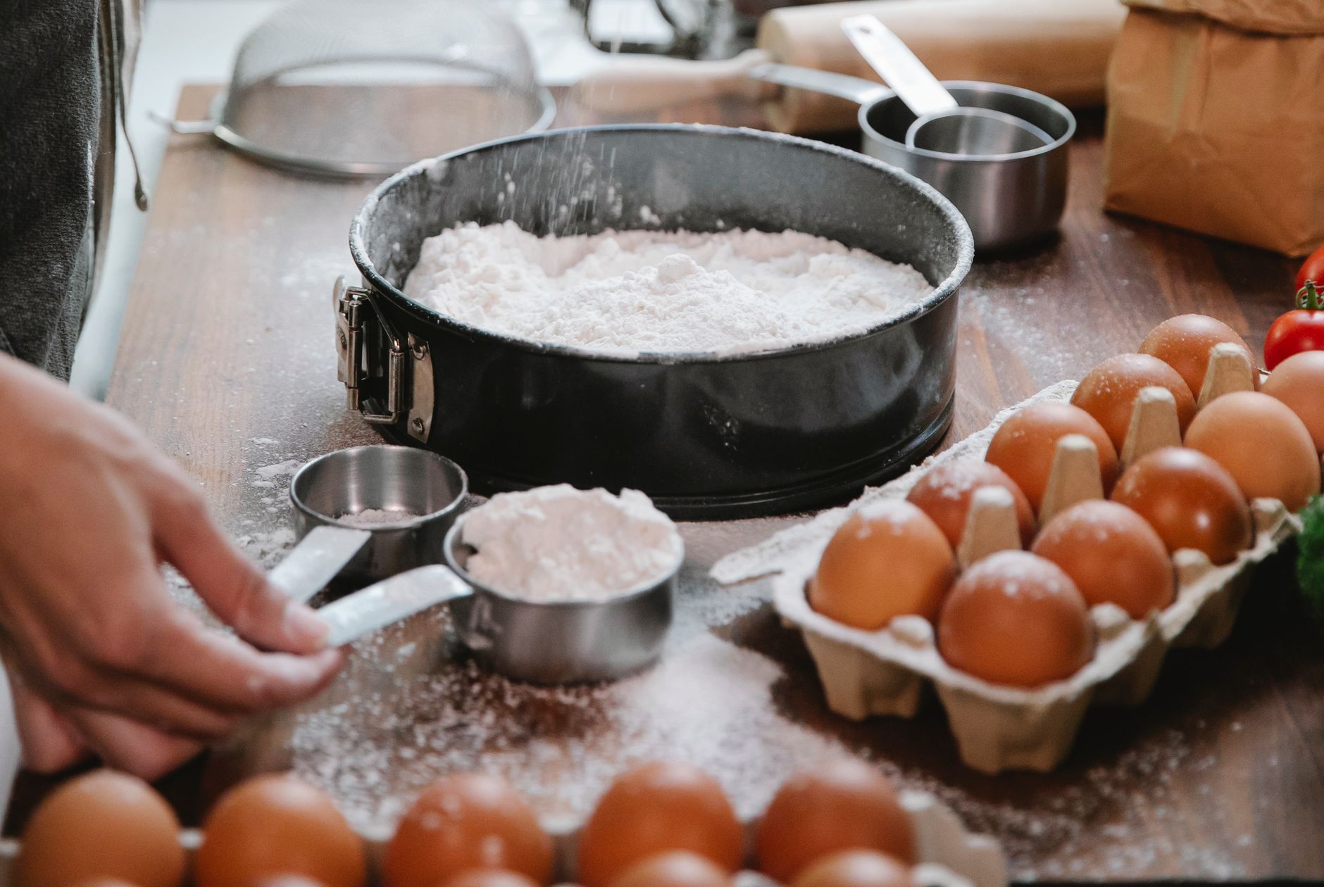 Quel gâteau faire avec beaucoup — préparation de gâteau avec des œufs