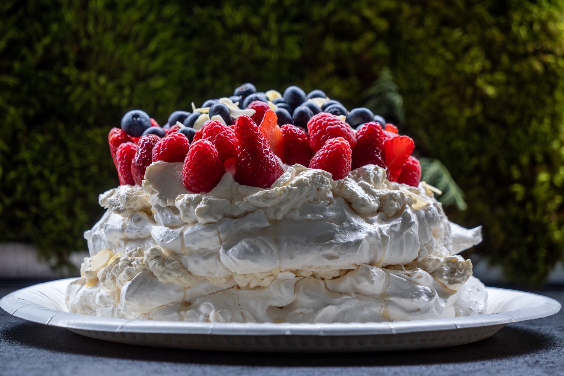 Réussir une meringue française bien — meringue française pavlova bien sèche