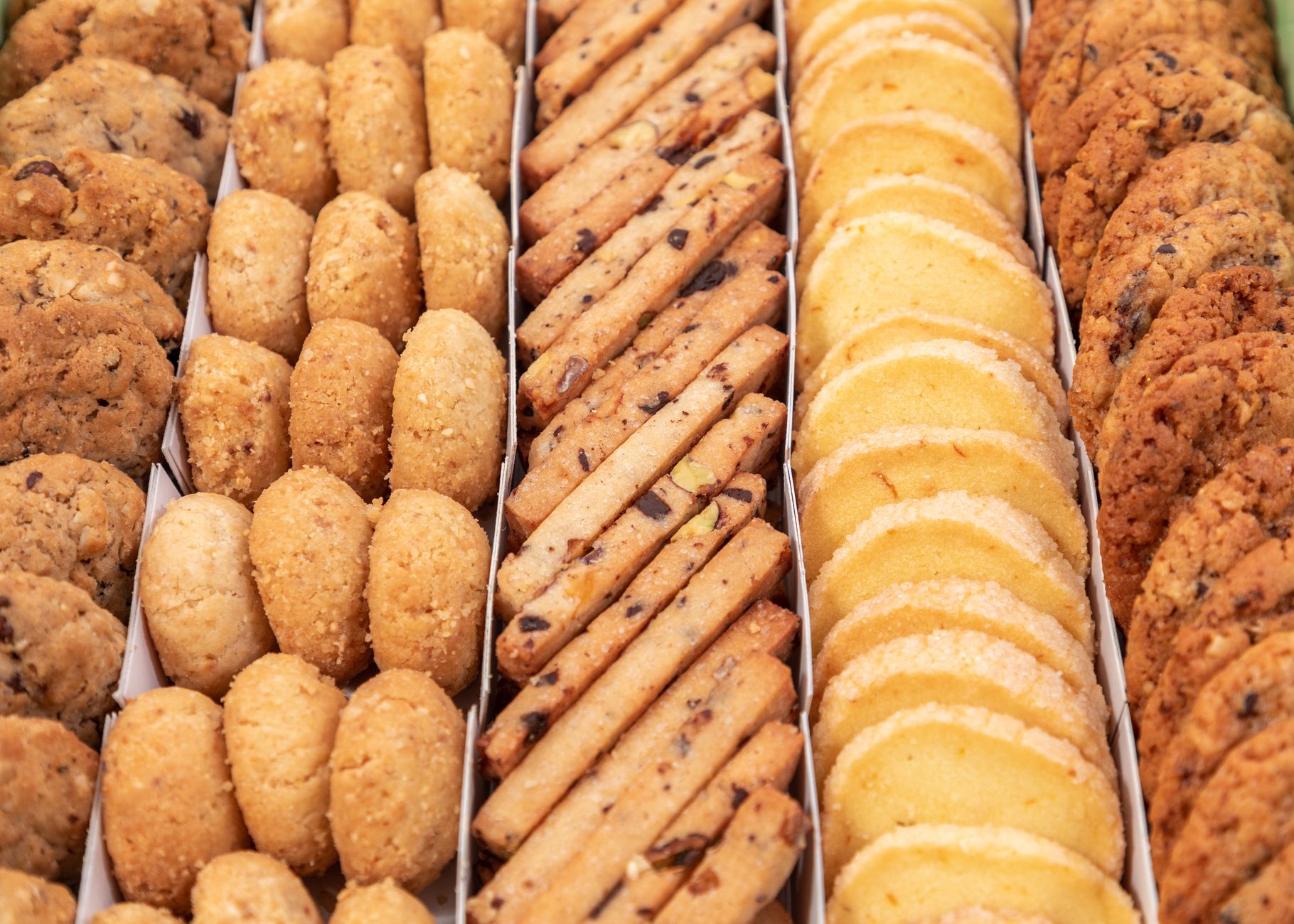 Sablés maison croquants à décliner — variété de sablés maison croquants