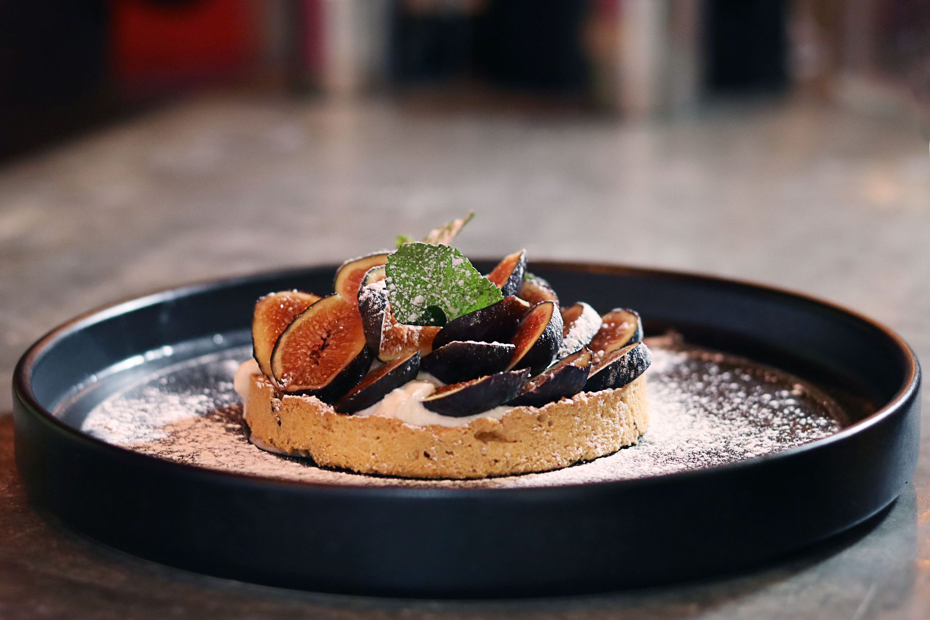 Tarte aux figues à la — tarte aux figues crème d'amandes