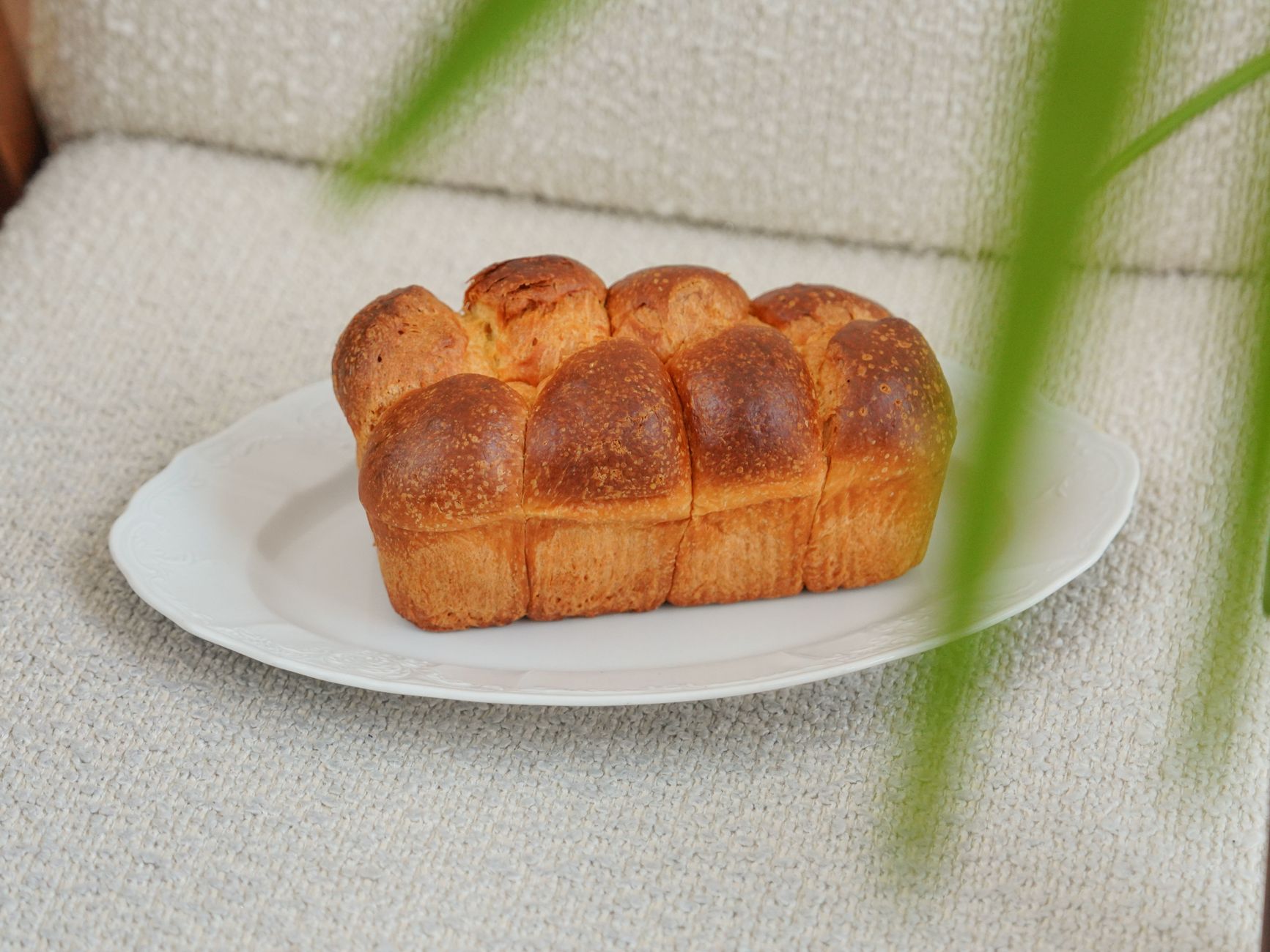 Une brioche filante et moelleuse — pain brioché moelleux et filant
